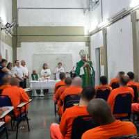 Bispo Diocesano preside missa pela primeira vez na Penitenciária Sul 5 Bispo Diocesano preside missa pela primeira vez na Penitenciária Sul