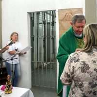Bispo Diocesano preside missa pela primeira vez na Penitenciária Sul 17 Bispo Diocesano preside missa pela primeira vez na Penitenciária Sul
