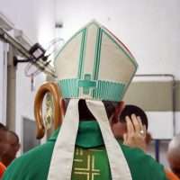 Bispo Diocesano preside missa pela primeira vez na Penitenciária Sul 15 Bispo Diocesano preside missa pela primeira vez na Penitenciária Sul
