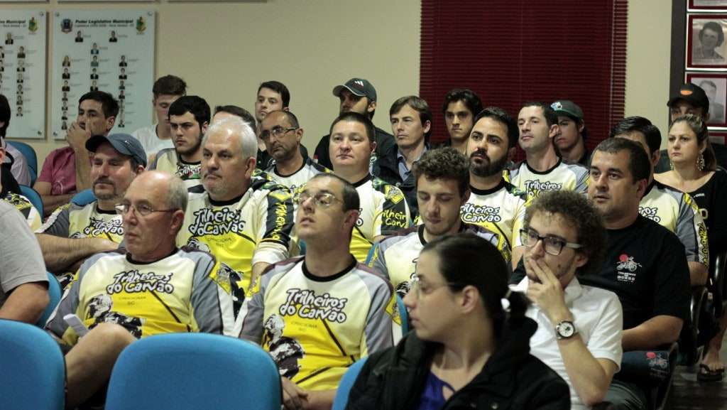 Polícia Militar e especialista em educação no trânsito palestram para trilheiros em Nova Veneza 6 Polícia Militar e especialista em educação no trânsito palestram para trilheiros em Nova Veneza