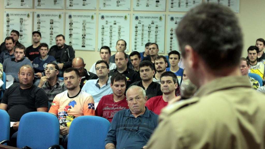 Polícia Militar e especialista em educação no trânsito palestram para trilheiros em Nova Veneza 1 Polícia Militar e especialista em educação no trânsito palestram para trilheiros em Nova Veneza