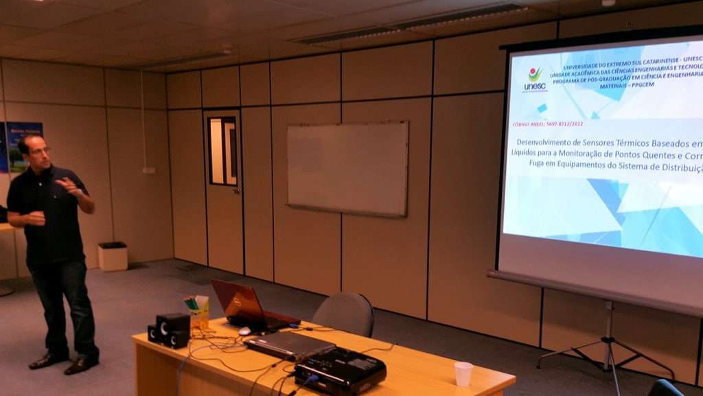 Unesc e Celesc desenvolvem projeto para facilitar detecção de problemas em sistemas elétricos 3 Unesc e Celesc desenvolvem projeto para facilitar detecção de problemas em sistemas elétricos