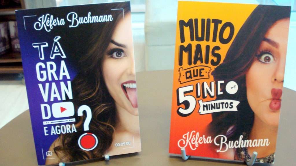 Famosas na internet, vlogueiras e youtubers, também se destacam nas livrarias 2 kefera