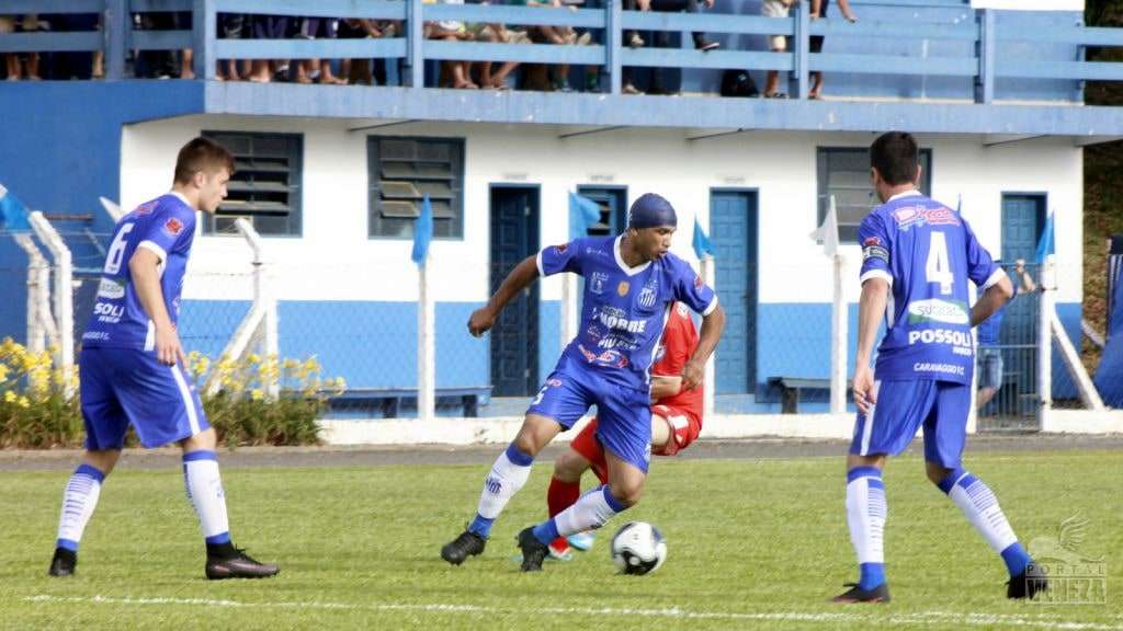 Em jogo morno, Caravaggio vence primeira no Estadual não profissional 3 Em jogo morno, Caravaggio vence primeira no Estadual não profissional