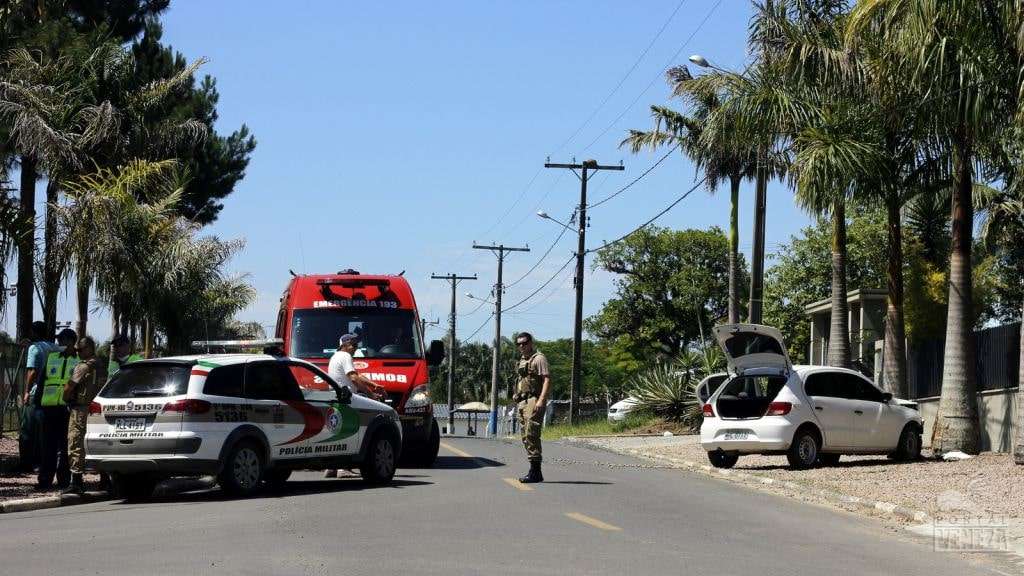 Após perseguição, policiais militares de Nova Veneza prendem suspeito de assalto no Rio Maina