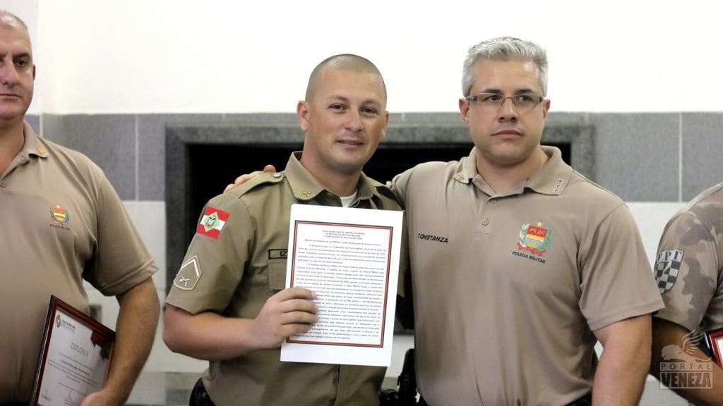 Policial militar de Nova Veneza é destaque entre profissionais da região