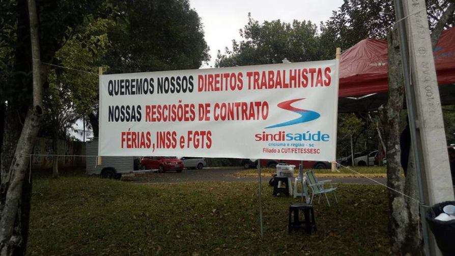 Trabalhadores do Santa Catarina temem “calote” com a sucessão 1 Trabalhadores do Santa Catarina temem “calote” com a sucessão