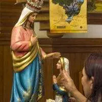 Programação da peregrinação das imagens do Sagrado Coração de Jesus e Nossa Senhora de Caravaggio