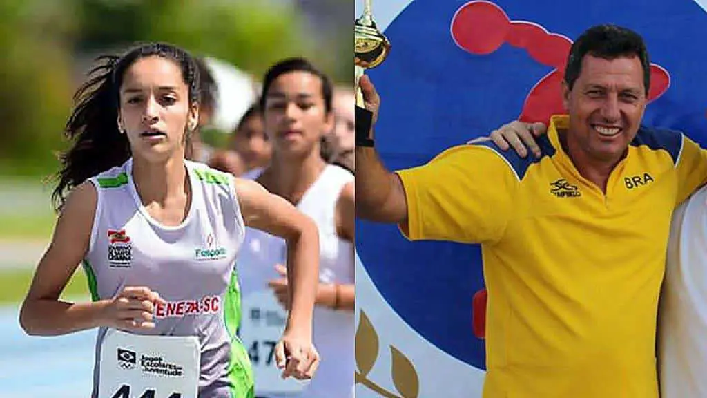 Neovenezianos Larissa e Bortolotto são convocados para a seleção catarinense escolar de atletismo