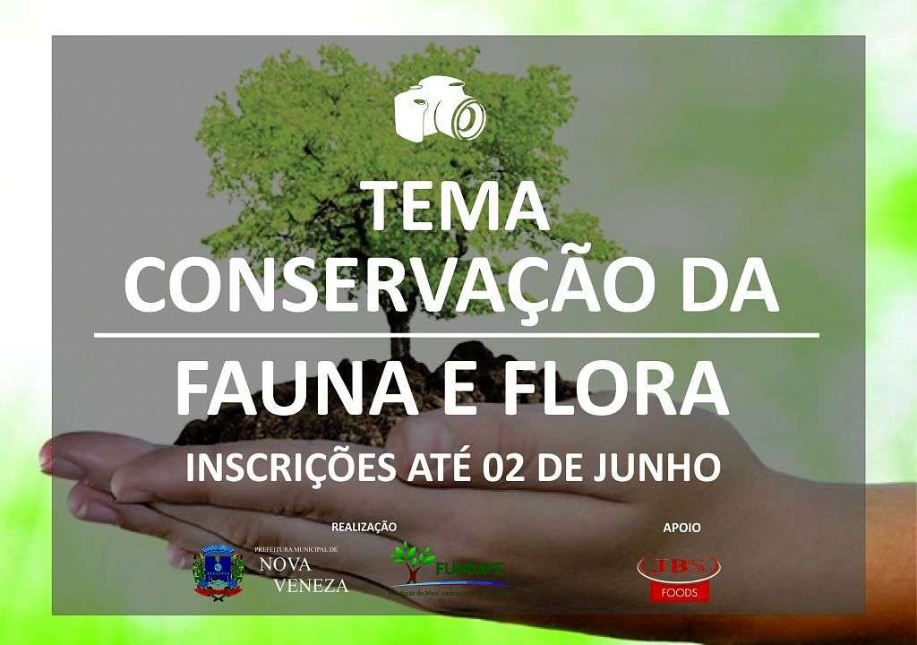 Fundave abre inscrições para o 3º Concurso de Fotografia e Meio Ambiente de Nova Veneza