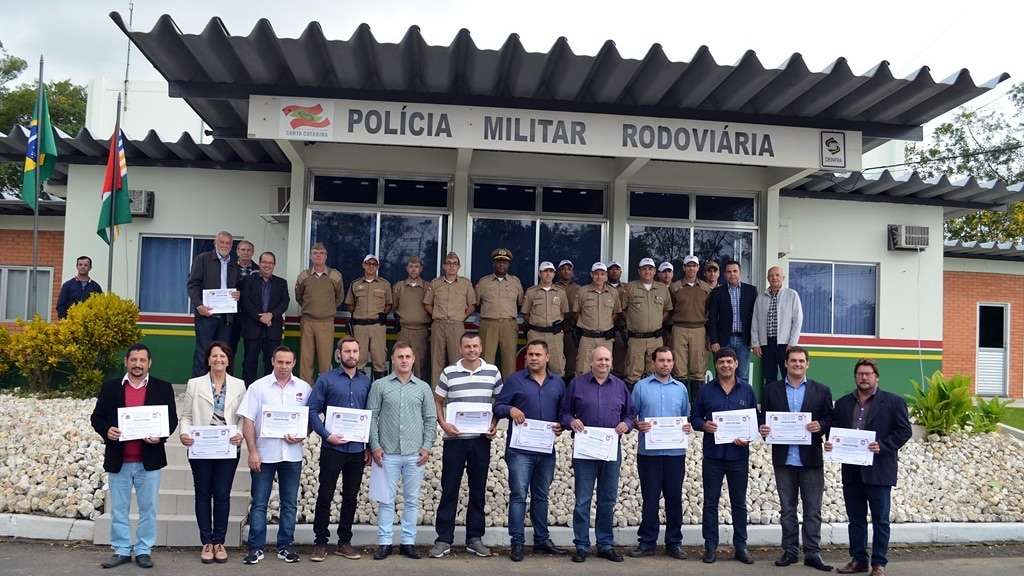 Polícia Militar Rodoviária inaugura reforma em Cocal do Sul - Portal Veneza