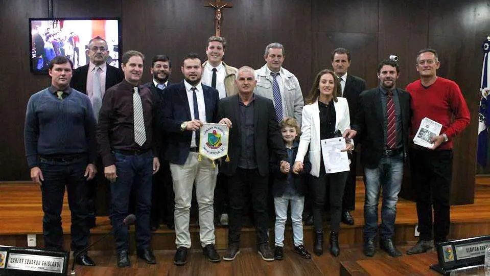 Fogletin Della Montagna recebe homenagem na Câmara de Vereadores