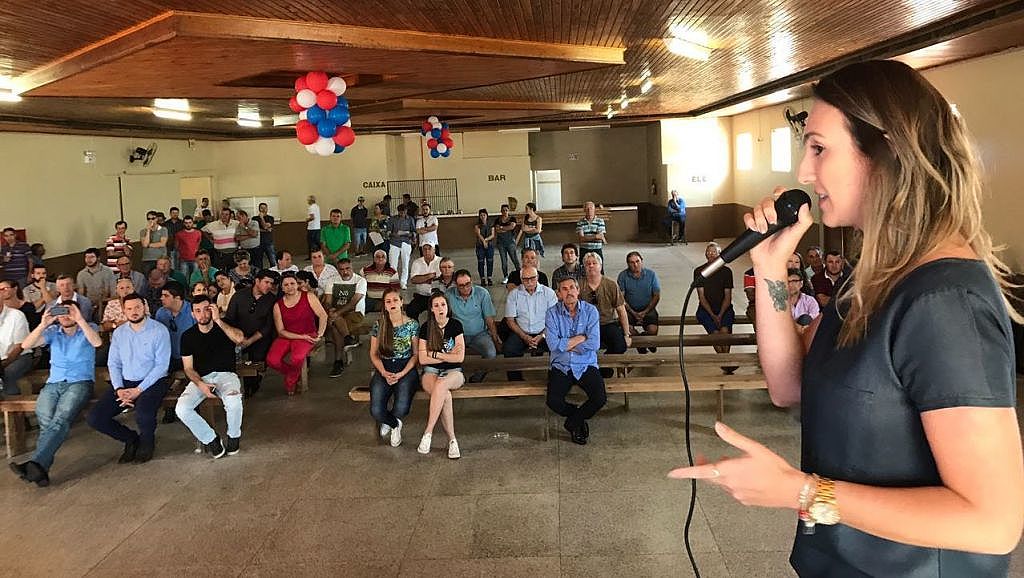 Ângela Ghislandi é a nova presidente do PP de Nova Veneza