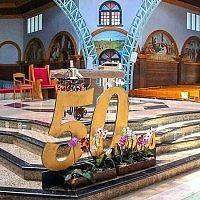 Santuário de Caravaggio celebra jubileu de ouro com programação intensa