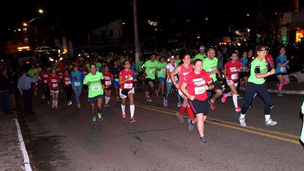1º Desafio Sul Brasil Corrida Noturna reúne 500 corredores em Nova Veneza