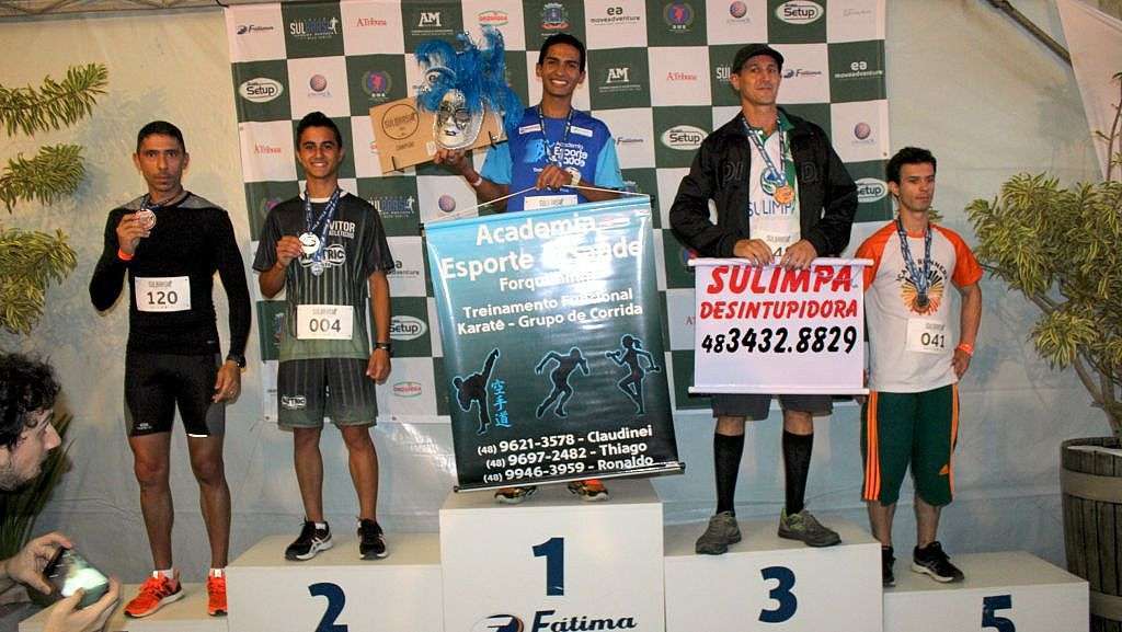 1º Desafio Sul Brasil Corrida Noturna reúne 500 corredores em Nova Veneza