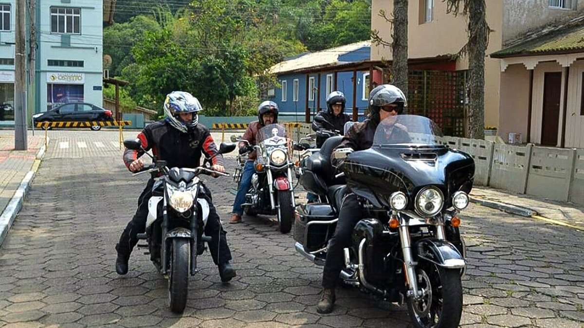 Moto Veneza reúne um bom número de motociclistas