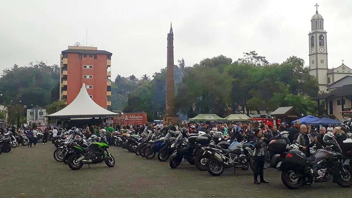 Moto Veneza reúne um bom número de motociclistas