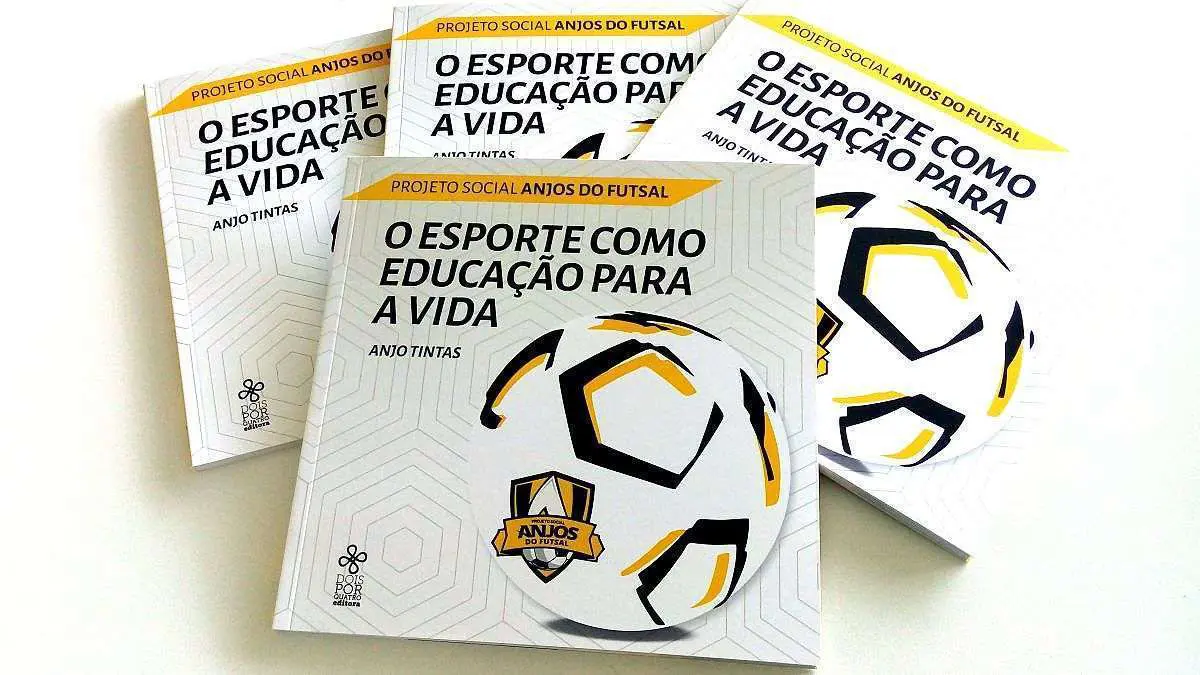 Anjo Tintas lança livro comemorativo sobre o Anjos do Futsal