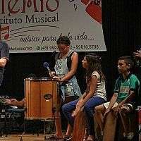 Recital de alunos do instituto musical Sole Mio encanta público em Nova Veneza
