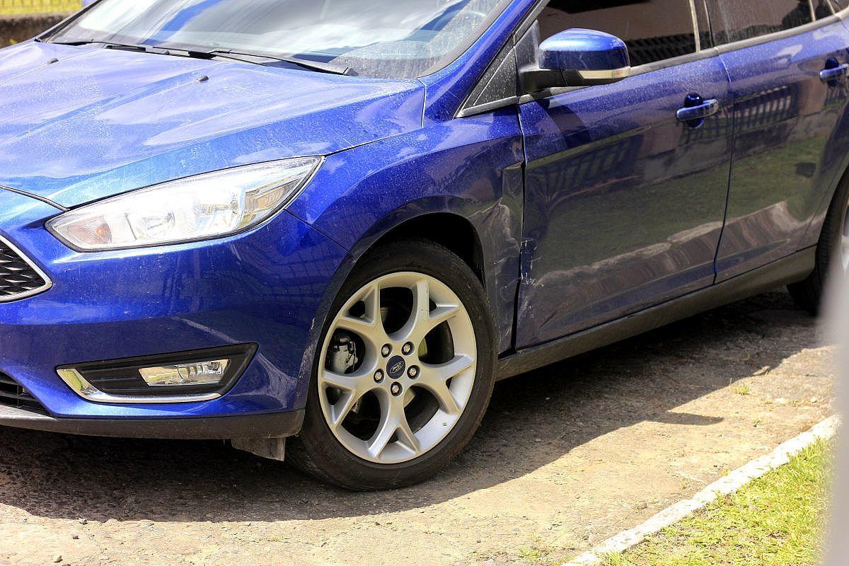 Acidente de trânsito é registrado no Centro de Nova Veneza 1 _MG_5370