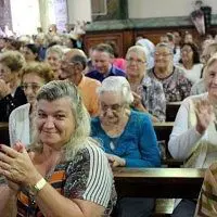 Afave promove missa de Páscoa com a participação de idosos em Nova Veneza