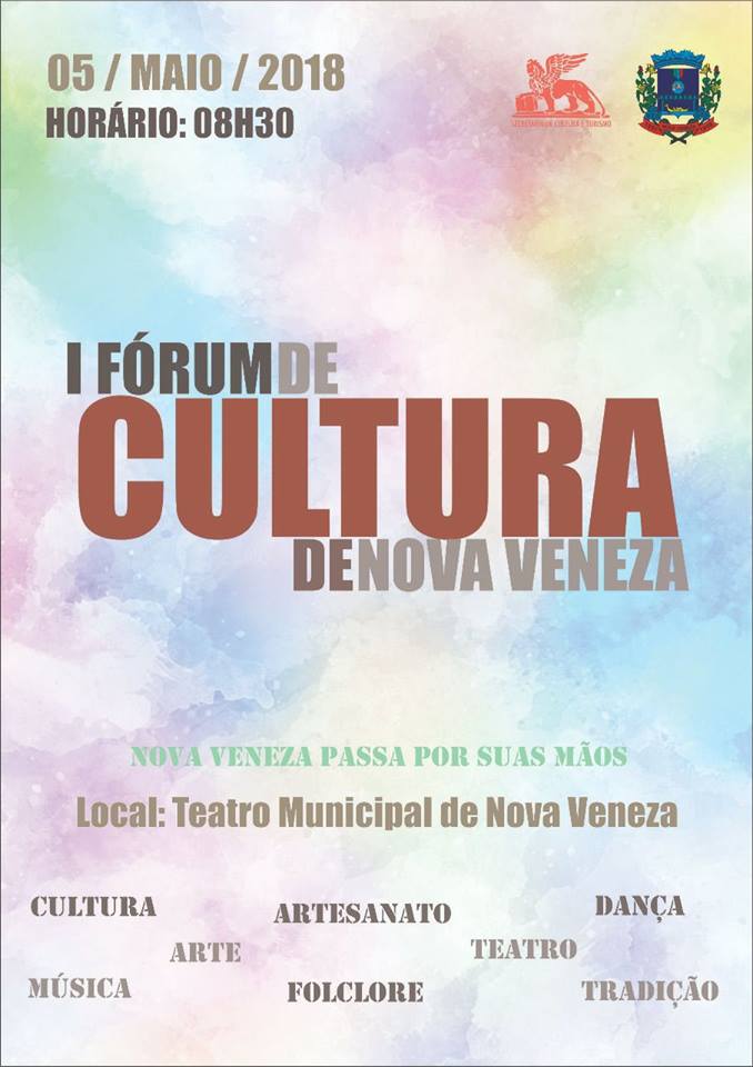 Nova Veneza realiza I Fórum Municipal de Cultura 1 31062154_640474019677815_8738785896347729920_n