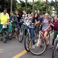 Conscientização: Humberto Hermes Hoffmann realiza passeio ciclístico