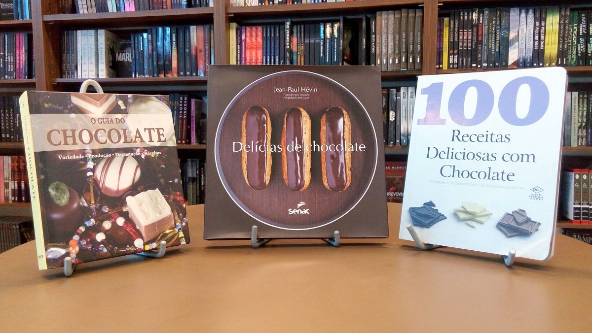 Chocolate: três livros irresistíveis 1 livroschocolate