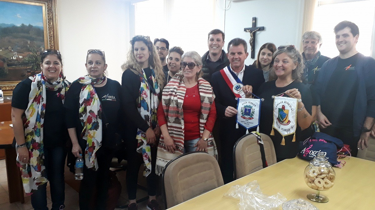 Gruppo Agogica” visita Nova Veneza 1 Gruppo Agogica” visita Nova Veneza