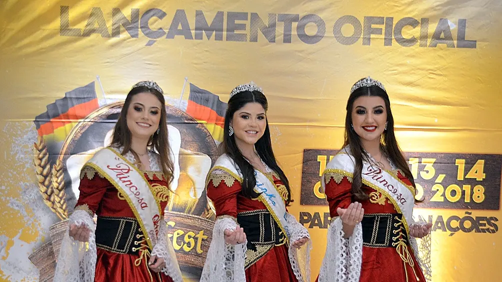 Lançada oficialmente a maior festa alemã do Sul catarinense