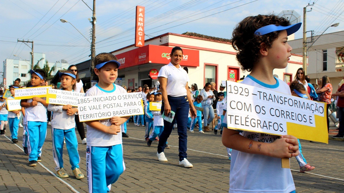 Desfile cívico contará com 29 pelotões em Nova Veneza