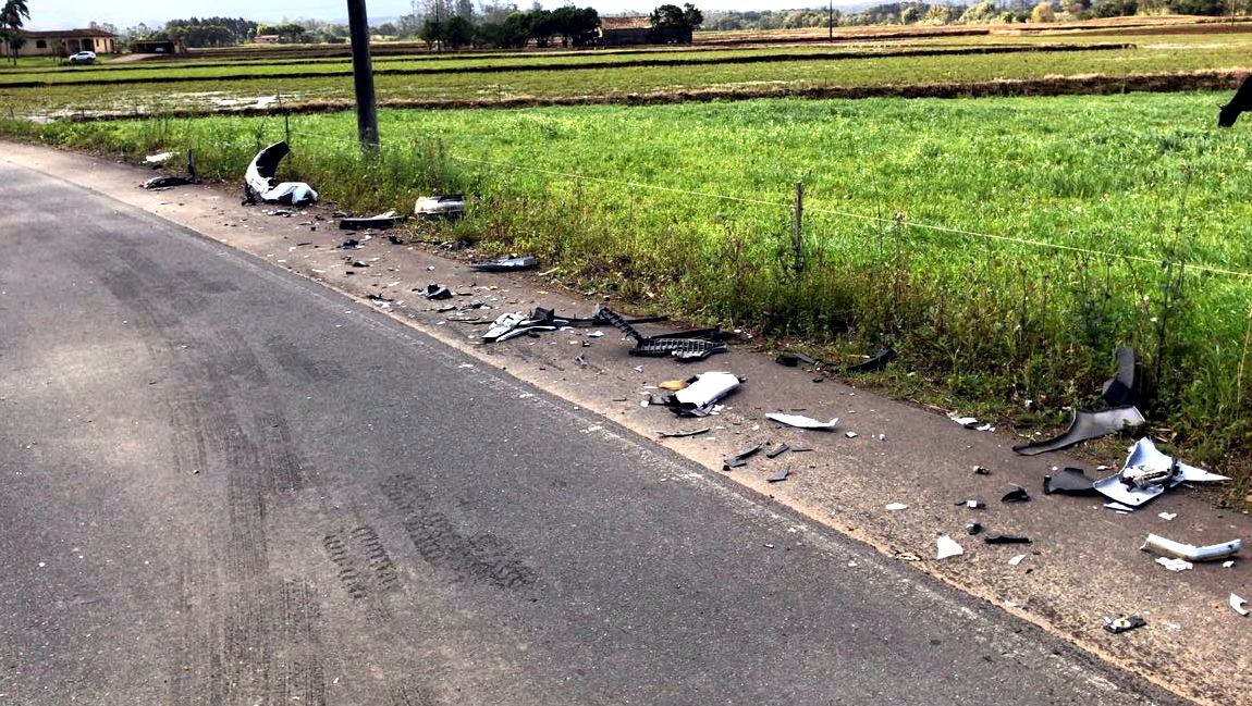Motociclista fica ferido em grave acidente no São Bento Baixo 1 Motociclista fica ferido em grave acidente no São Bento Baixo