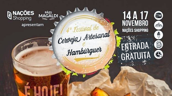 Festival de Cerveja Artesanal e Hambúrguer segue até sábado  