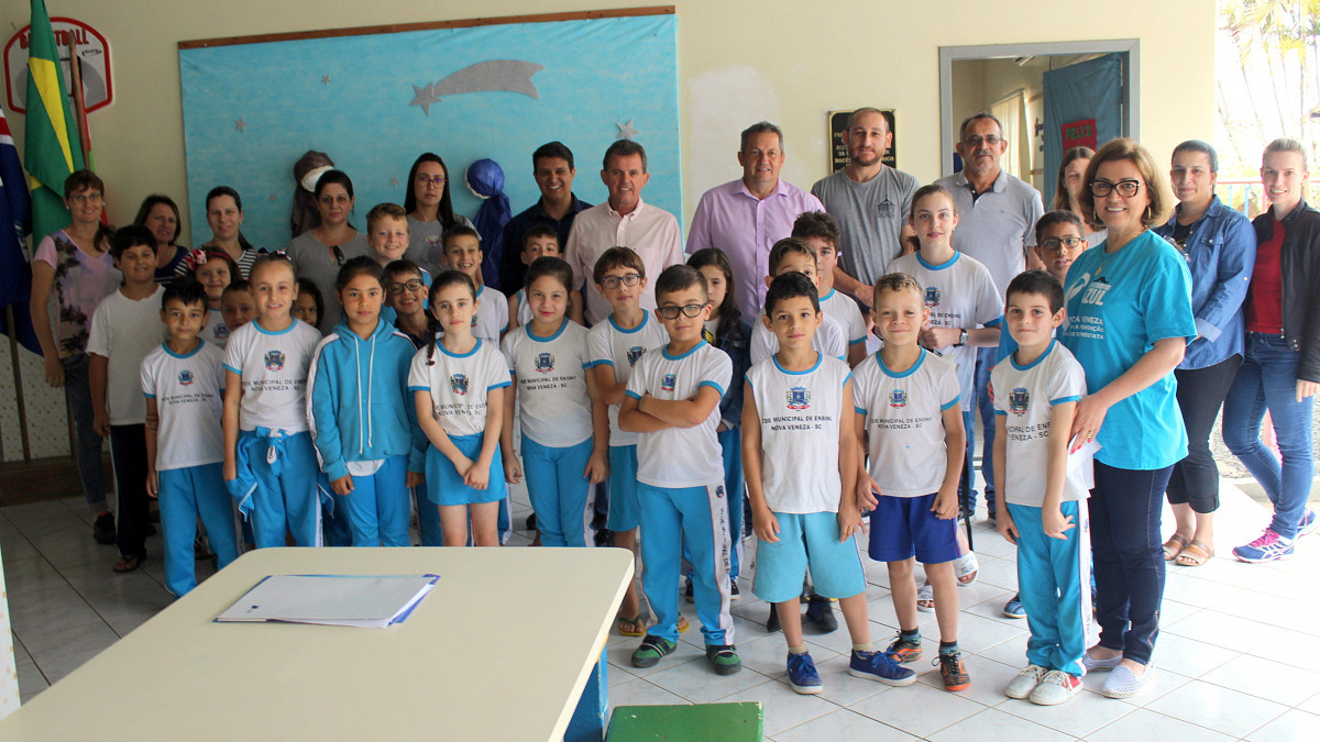 Recicla CDL na Escola 2018 premia dois alunos da rede municipal em Nova Veneza