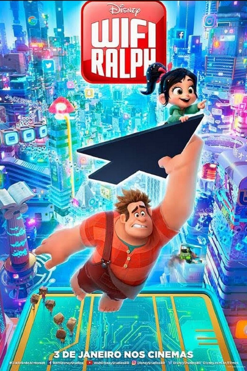Wifi Ralph: Quebrando a Internet estreia nas telonas do Cine Show
