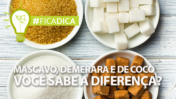 Mascavo, Demerara e de coco: Você sabe a diferença?