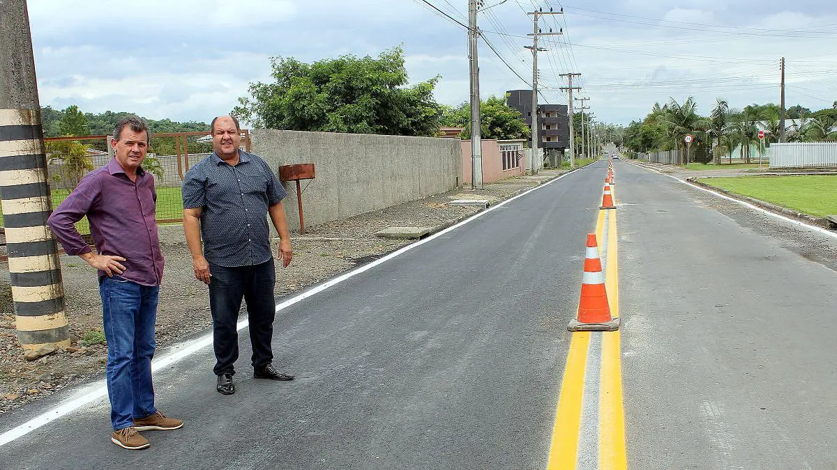 Obra de drenagem da rua Antônio Milanez é concluída no distrito de Caravaggio