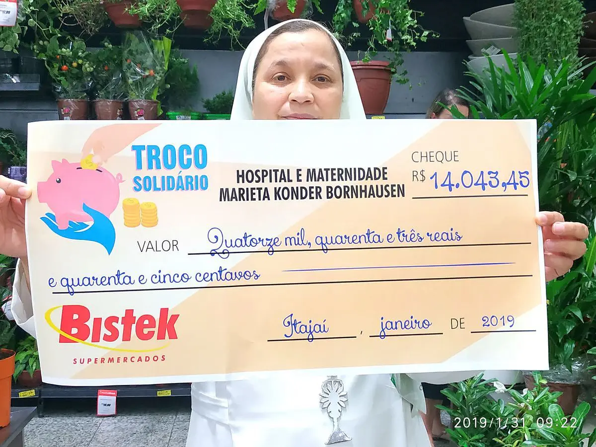 Troco Solidário Bistek arrecada mais de R$ 11 mil para Apae de Nova Veneza
