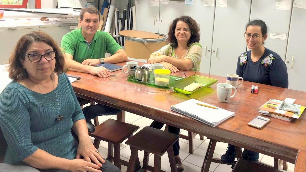 Educação Ambiental volta à pauta em reunião com gerente da SDS 1 Educação Ambiental volta à pauta em reunião com gerente da SDS