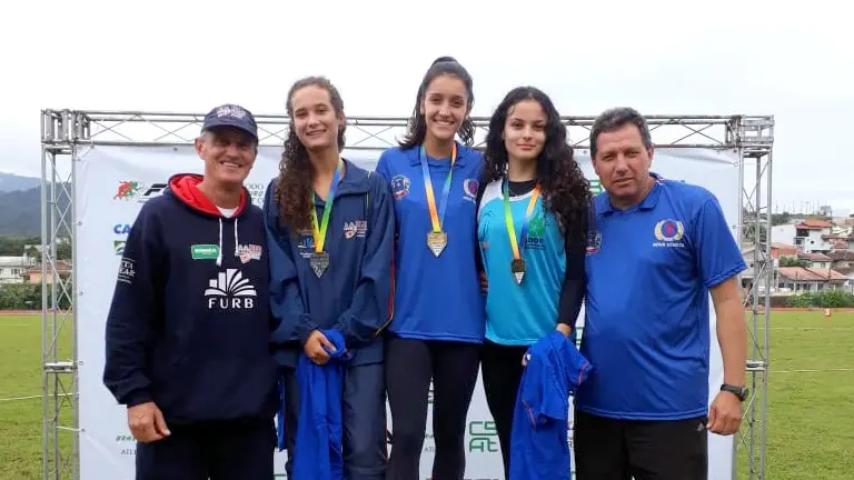 Atletas de Nova Veneza conquistam quatro medalhas de ouro no Campeonato Catarinense de Atletismo sub-20