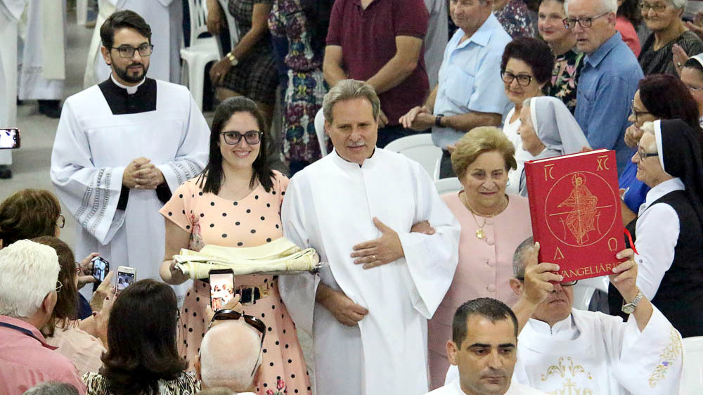 Primeiro viúvo será ordenado padre na Diocese de Criciúma