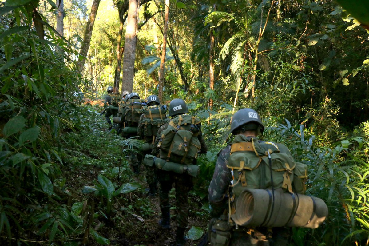 28º GAC realiza em Nova Veneza exercício do curso de formação de cabos