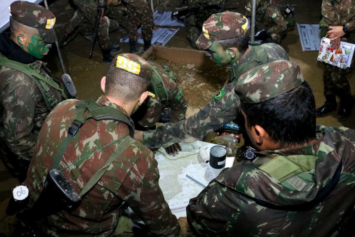 28º GAC realiza em Nova Veneza exercício do curso de formação de cabos