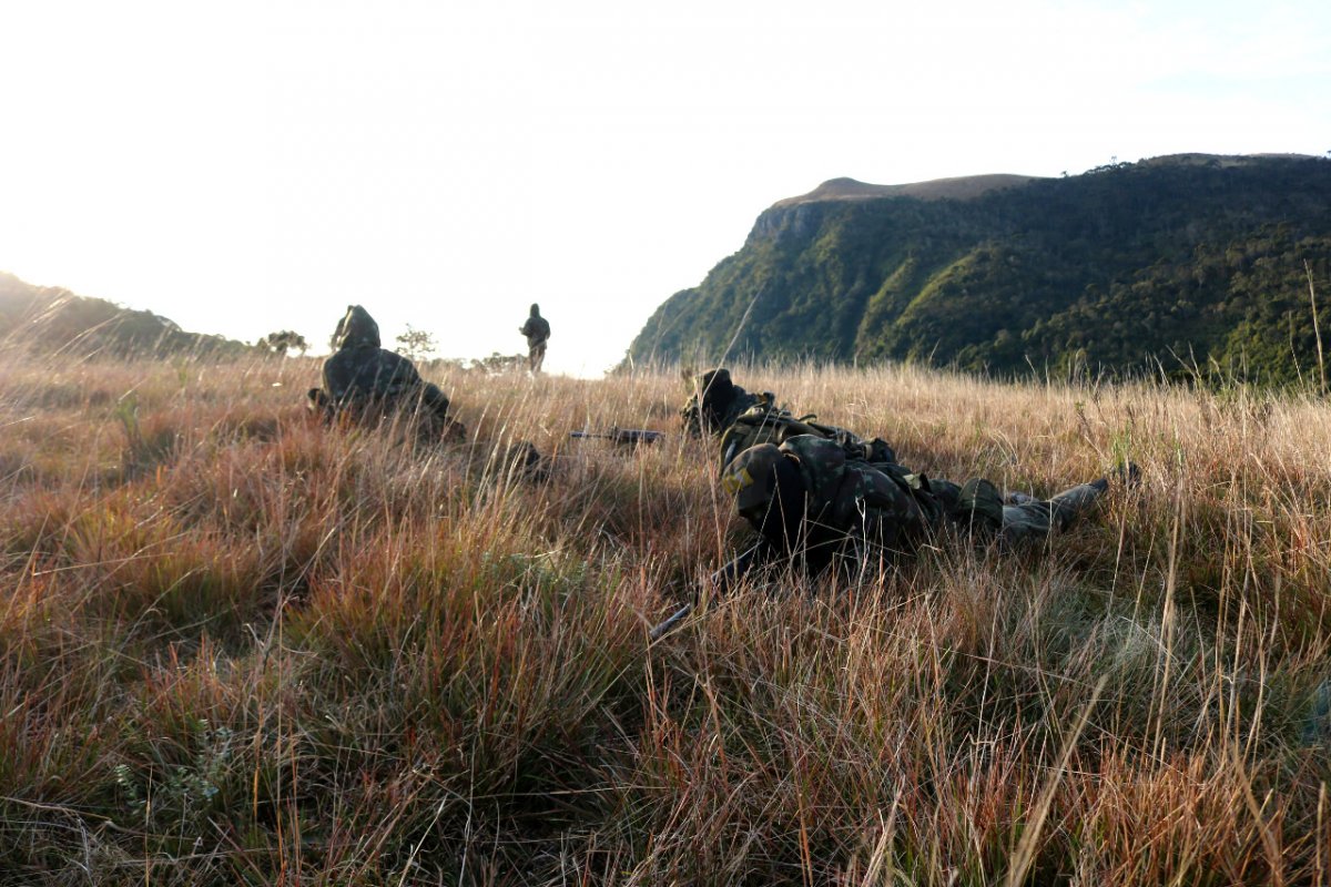 28º GAC realiza em Nova Veneza exercício do curso de formação de cabos