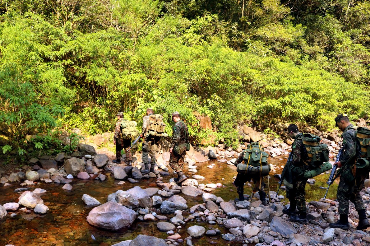28º GAC realiza em Nova Veneza exercício do curso de formação de cabos