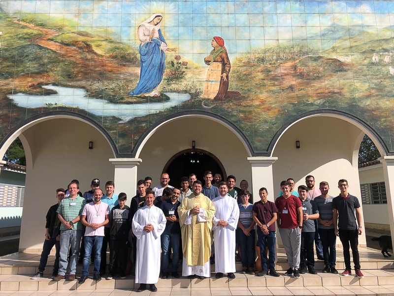 Seminário de Caravaggio promove mais um estágio vocacional 1 Seminário de Caravaggio promove mais um estágio vocacional