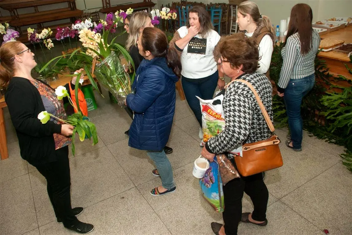 Floricultura Nó de Pinho promove 2º workshop sobre orquídeas