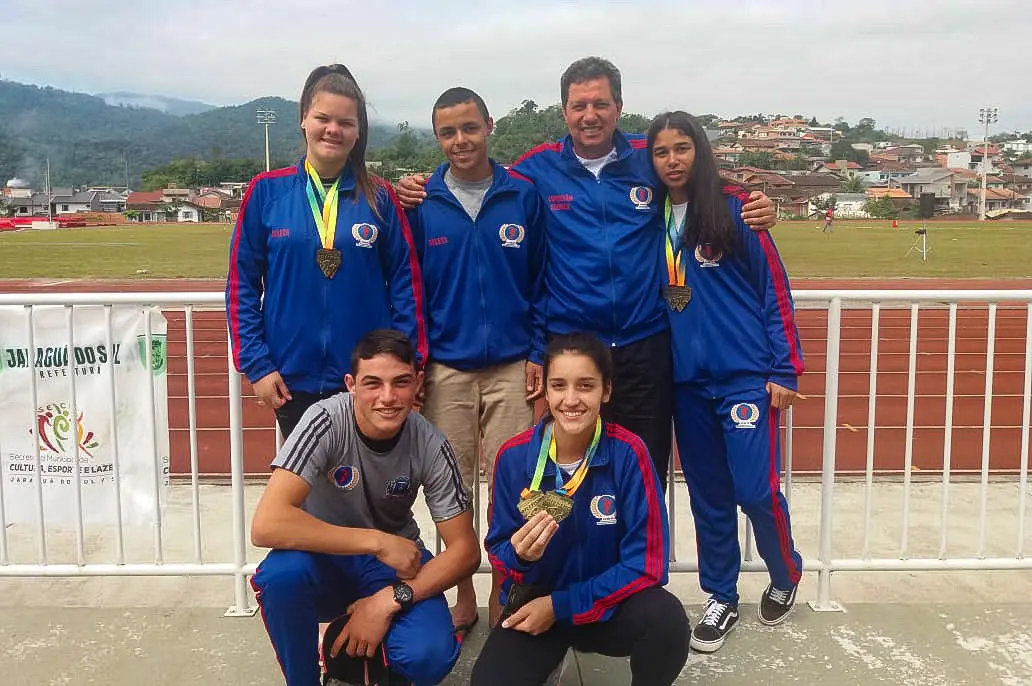 Delegação de Nova Veneza conquista seis medalhas no Campeonato Estadual de Atletismo