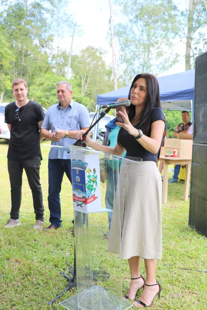 Linha dos Ribeiros é inaugurada em Nova Veneza